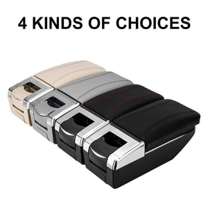 Planet Gates Armrest Box For Kia Rio 3 2011-2016 PU Leather Central Container Storage Box Car Styling Accessories