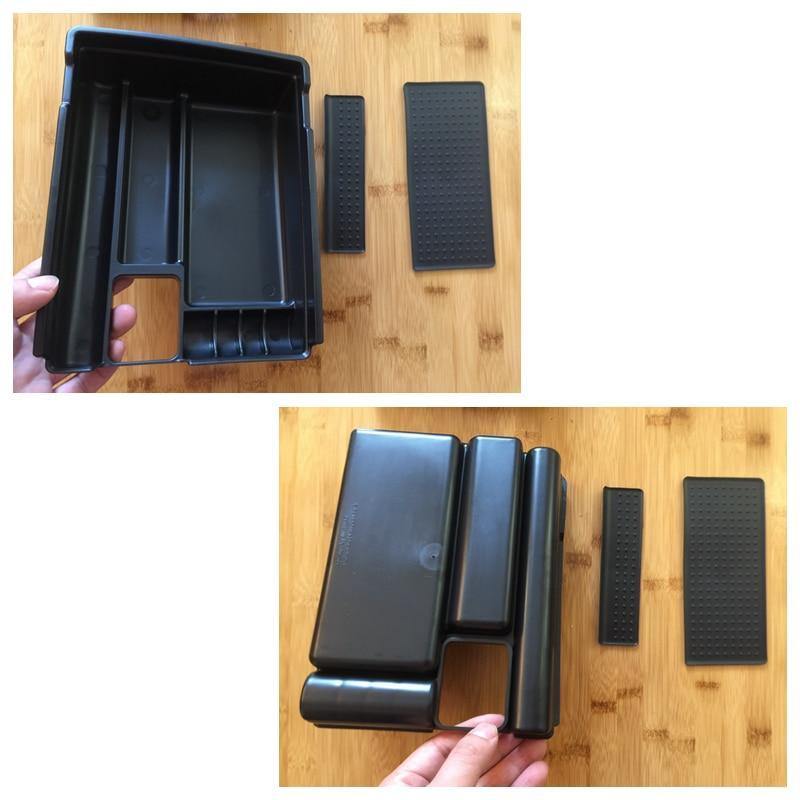 Planet Gates Armrest Box Secondary Multifunction Storage Box Phone Holders Tray Accessory For Nissan Qashqai J11 2014 - 2019