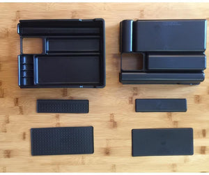 Planet Gates Armrest Box Secondary Multifunction Storage Box Phone Holders Tray Accessory For Nissan Qashqai J11 2014 - 2019