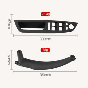 Planet Gates Armrest Car Left Front Driver's Seat LHD Interior Door Handle Inner Panel Pull Trim Cover for BMW E70 E71 E72 X5 X6 2007-2014