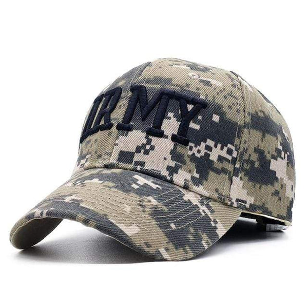 Planet Gates ARMY 1 / 56cm to 60cm Men Baseball Caps Army Tactical Camouflage Cap Outdoor Jungle Hunting Snapback Hat For Women Bone Dad Hat