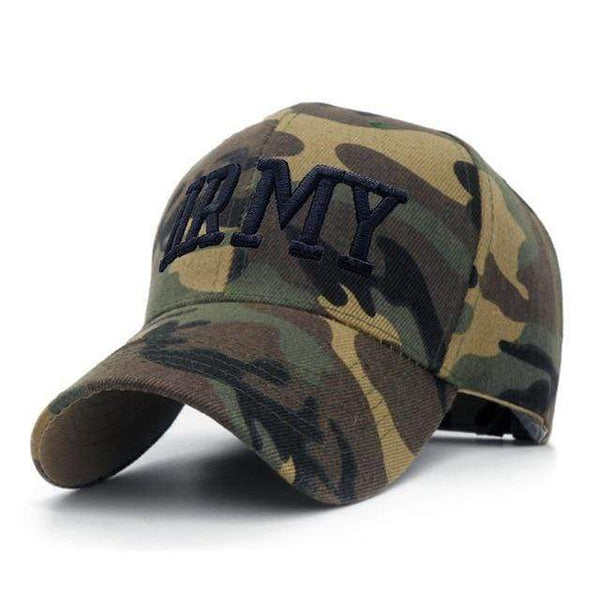 Planet Gates ARMY 3 / 56cm to 60cm Men Baseball Caps Army Tactical Camouflage Cap Outdoor Jungle Hunting Snapback Hat For Women Bone Dad Hat
