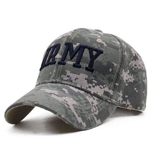 Planet Gates ARMY 6 / 56cm to 60cm Men Baseball Caps Army Tactical Camouflage Cap Outdoor Jungle Hunting Snapback Hat For Women Bone Dad Hat