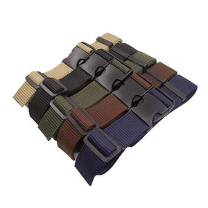 Army Belt Men Combat Waist Belt With Plastic Plugging Buckle Tactical Adjustable Outdoor Belt For Training