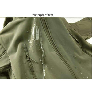 Planet Gates Army Camouflage Coat Military Jacket Waterproof Windbreaker Raincoat Hunt Clothes Army  Men Outerwear Jackets And Coats