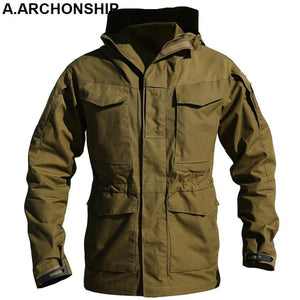 Planet Gates Army Clothes Windbreaker Military Field Jackets Mens Winter/Autumn Waterproof Flight Pilot