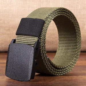 Military Men Belt Army Belts Adjustable Belt Men Outdoor Travel Tactical Waist Belt With Plastic Buckle For Pants 120cm