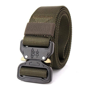 Planet Gates Army Green / 125cm Army Tactical Belt Molle Military SWAT Combat Belts Knock Off Emergency Survival Waist Tactical Gear