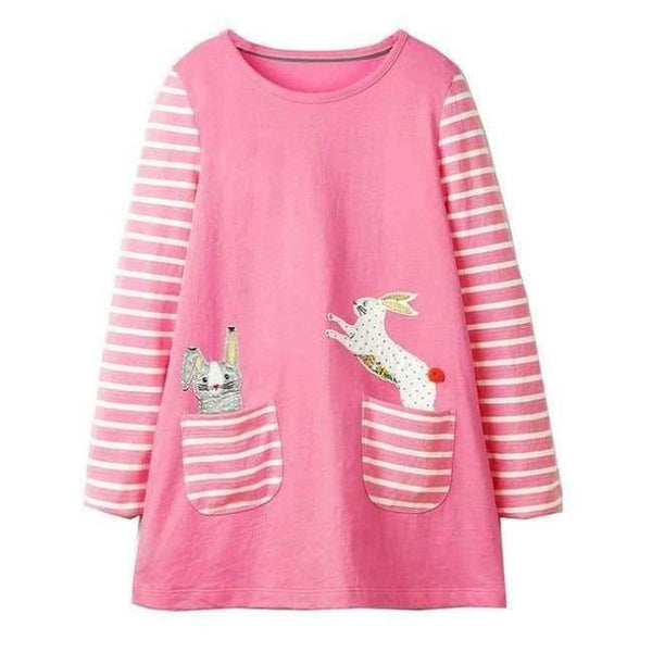 Planet Gates Army Green / 2T Girl Dresses Long Sleeve  Brand 100% Cotton Baby Dress Christmas Children Clothes Kids Dress Princess Vestido