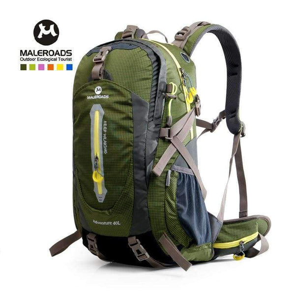 Planet Gates Army Green / 30 - 40L / China Rucksack Camping Hiking Backpack Sports Bag Outdoor Travel Backpack Trekk Mountain Climb Equipment 40 50L Men Women