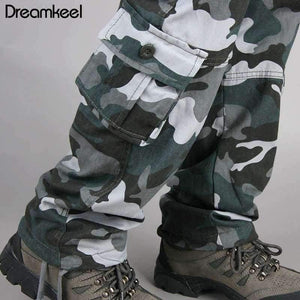 Planet Gates Army Green / 30 Combat Multi-pockets Casual Trousers Camouflage Military Cargo Pants Men Outwear Overalls Army Tactical Pants