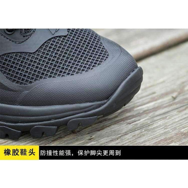 Planet Gates Army Green / 5 Sports Breathable Mesh Hiking Shoes Men Military Tactical Combat Boots Army Desert Training Hunting Climbing Shoes