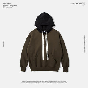 Planet Gates army green-black / L Autumn Winter Brand Fashion Hoodies Sweatshirts Hip Hop Streetwear Sweatshirt Men Hoodie Sweatshirt Hooded