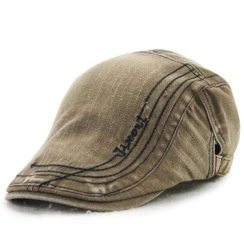 Planet Gates army green Jamont Mens Vintage Cotton Newsboy Cap Casual Adjustable Peaked Hats Boina Flat Caps Duckbill Visor British Gentleman Beret Hats