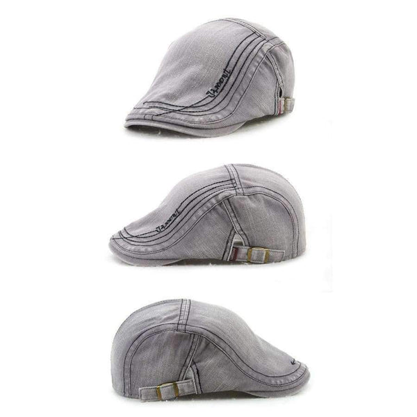 Planet Gates army green Jamont Mens Vintage Cotton Newsboy Cap Casual Adjustable Peaked Hats Boina Flat Caps Duckbill Visor British Gentleman Beret Hats