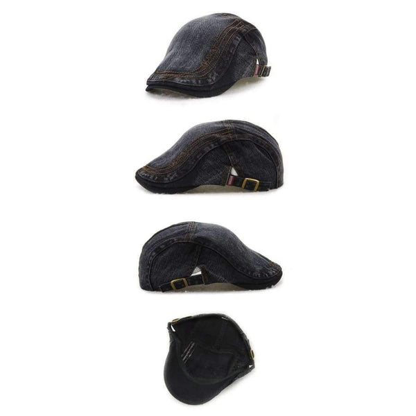 Planet Gates army green Jamont Mens Vintage Cotton Newsboy Cap Casual Adjustable Peaked Hats Boina Flat Caps Duckbill Visor British Gentleman Beret Hats