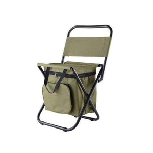 Planet Gates army green Jeebel Foldable Fishing Chair Portable Zipper Bag Rest High Quality  Oxford Cloth Folding Beach Picnic Tourist Outdoor Furniture