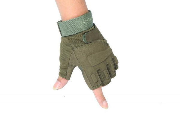 Planet Gates Army green / L Black Hawk Military Tactical Gloves Men Fighting Combat Half Finger Anti-slip Gloves M/L/XL