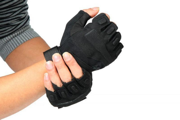 Planet Gates Army green / L Black Hawk Military Tactical Gloves Men Fighting Combat Half Finger Anti-slip Gloves M/L/XL