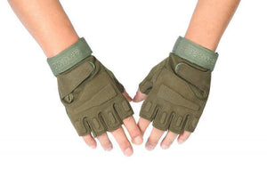 Planet Gates Army green / L Black Hawk Military Tactical Gloves Men Fighting Combat Half Finger Anti-slip Gloves M/L/XL