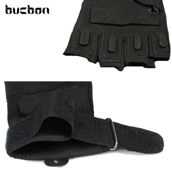 Planet Gates Army green / L Black Hawk Military Tactical Gloves Men Fighting Combat Half Finger Anti-slip Gloves M/L/XL