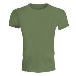 Mens Short Sleeve Solid Cotton T-shirt Gyms Fitness Workout T Shirts Male Summer Casual Fashion Slim Tee Tops Crossfit Clothing