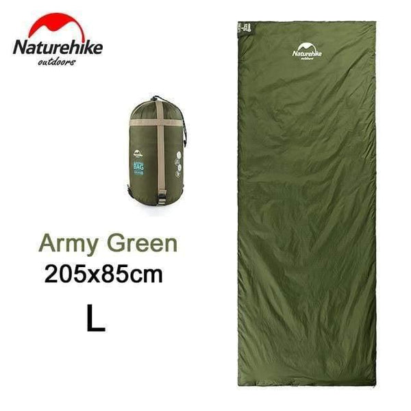 Planet Gates Army Green L Mini Ultralight Sleeping Bag Outdoor Camping Trip Travel Bag Hiking Camping Equipment Portable Cotton sleeping bag
