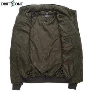 Planet Gates Army Green / M Aeronautica Militare Bomber Jacket Men Removable Sleeve Tactical Military Uniform Coat