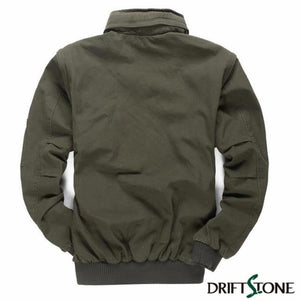 Planet Gates Army Green / M Aeronautica Militare Bomber Jacket Men Removable Sleeve Tactical Military Uniform Coat