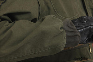 Aeronautica Militare Bomber Jacket Men Removable Sleeve Tactical Military Uniform Coat - Planet Gates