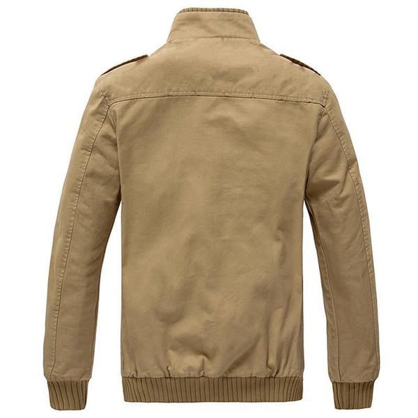 Planet Gates Army Green / M Men Jacket Plus Velvet Solid Color Top Quality Jacket Men Winter Warm Jacket Asian Size 3XL MWJ193