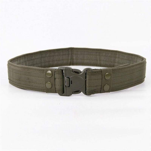 Mens Tactical Belt Military Nylon Belt Outdoor Multifunctional Training Belt High Quality Camouflage Waist Strap