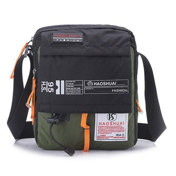 Planet Gates army green Messenger Bag Shoulder Crossbody Bags Multifunction Fashion Casual Hiking Bicycle Travel Satchel School Handbag XA80ZC