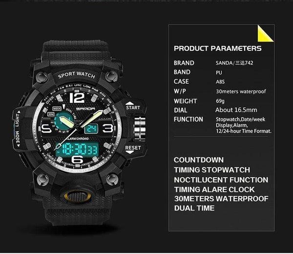 Planet Gates army green Military Men's Watches Top Brand Luxury Waterproof Sport Watch Men S Shock Quartz Watches Clock Relogio Masculino