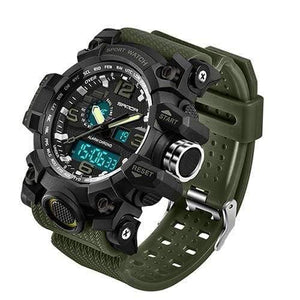 Planet Gates army green Military Men's Watches Top Brand Luxury Waterproof Sport Watch Men S Shock Quartz Watches Clock Relogio Masculino