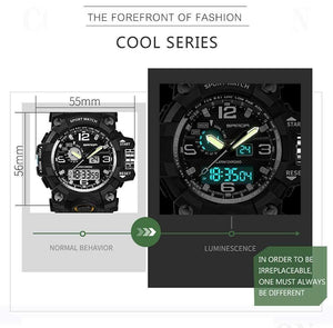 Planet Gates army green Military Men's Watches Top Brand Luxury Waterproof Sport Watch Men S Shock Quartz Watches Clock Relogio Masculino