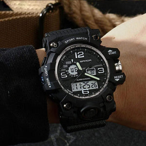 Planet Gates army green Military Men's Watches Top Brand Luxury Waterproof Sport Watch Men S Shock Quartz Watches Clock Relogio Masculino