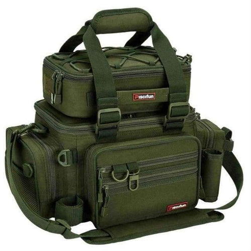 Planet Gates Army Green Multifunctional Fishing Bag Large Storage Tackle Box Bag Portable Outdoor Sports Hiking Camping Bag Bolsa De Pesca