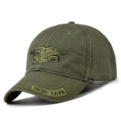 Planet Gates Army Green Navy Seal hat Top Quality Army green Snapback Caps Hunting Fishing Hat Outdoor Camo Baseball Caps Adjustable golf hats
