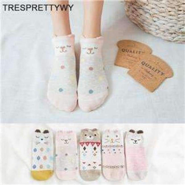 Planet Gates Army Green / One Size 3 Pairs Anti-Slip Silicone Invisible Socks Women 2018 Sexy Fox Sneaker Summer Socks  Candy Color Happy Ankle Socks