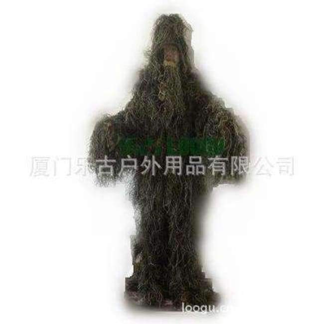 Planet Gates White / One Size Camouflage Ghillie Suit Hunting Clothing Camouflage Shade Cloth TACTICAL GHILLIE Suit Camouflage Hunting Shade Cloth