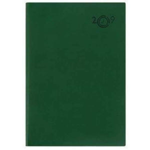 Planet Gates Army Green Paperboat 2019 Year Logo Customize Leather Notebook Calendar Office School Supplies Diary Planner A5 Binder Writing Pads