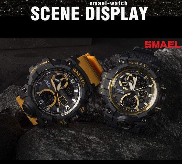 Planet Gates Army Green Watches Brand Digital Backlight Relogio Masculino Watch Men Military LED Wristwatches 1545C Military Watch Men Waterproof