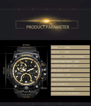 Planet Gates Army Green Watches Brand Digital Backlight Relogio Masculino Watch Men Military LED Wristwatches 1545C Military Watch Men Waterproof