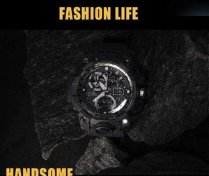 Planet Gates Army Green Watches Brand Digital Backlight Relogio Masculino Watch Men Military LED Wristwatches 1545C Military Watch Men Waterproof