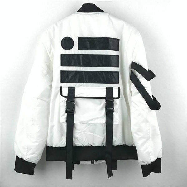 Planet Gates army green / XL Adjustable Buckle Straps Bomber Jacket Mens Lightly Padded Aviator Jackets Four Colors Free Shipping