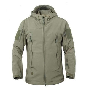 Planet Gates Army green / XS Army Camouflage Coat Military Jacket Waterproof Windbreaker Raincoat Hunt Clothes Army  Men Outerwear Jackets And Coats