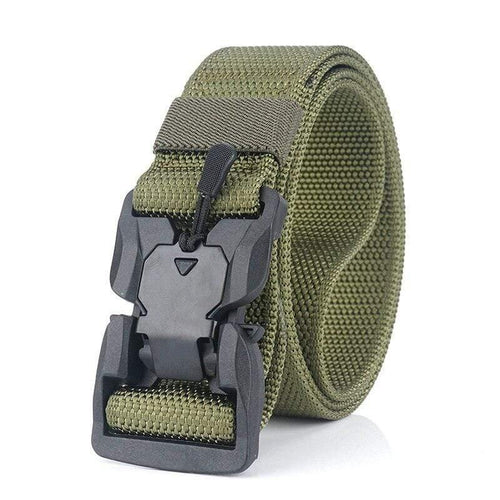 Military Equipment Combat Tactical Belt For Men US Army Training Nylon Magnetic Buckle Waist Belt Outdoor Hunting Belt