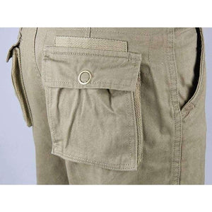 Planet Gates ArmyGreen / 30 Tactical Military Fatigues Cargo Pants Men Men's Cotton Loose Military Trousers Pants Plus Size 40 Light Green