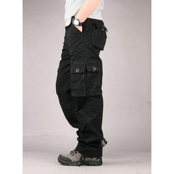 Planet Gates ArmyGreen / 30 Tactical Military Fatigues Cargo Pants Men Men's Cotton Loose Military Trousers Pants Plus Size 40 Light Green